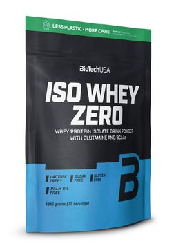 Протеїн ізолят BiotechUSA Iso Whey Zero, 1816 г. 02179 фото