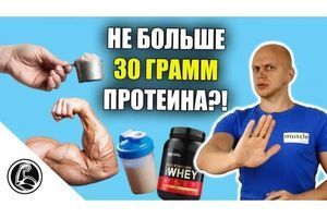 Скільки протеїну засвоїться за один раз? фото