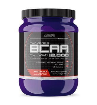 Амінокислоти Ultimate Nutrition BCAA powder, 228 г. 00433 фото
