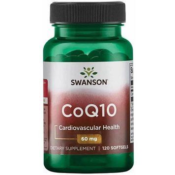 Коэнзим Swanson Ultra CoQ10 60mg, 120 софтгель 122688 фото