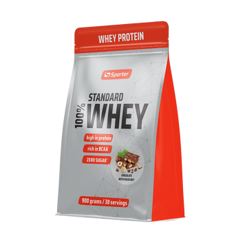 Протеин сывороточный Sporter 100% Whey Protein 900 г. 12429400 фото