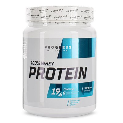 Протеин сывороточный Progress Nutrition Whey Protein, 500 г. 02764 фото