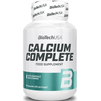 Кальцій BiotechUSA Calcium Complete, 90 капс. 122324 фото