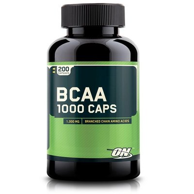 Аминокислоты Optimum Nutrition (USA) Bcaa 1000, 200 капс. 100479 фото