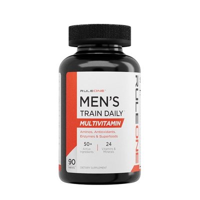 Витамины для мужчин Rule One (R1) Men Train Daily Sports multivitamin, 90 таб. 123028 фото