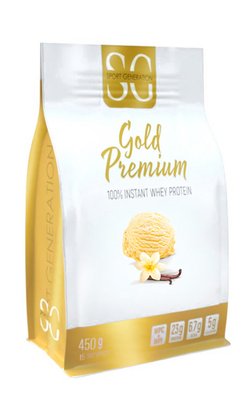 Протеин сывороточный Sport Generation Gold Premium 100% Instant Whey Protein, 450 г. 04555 фото