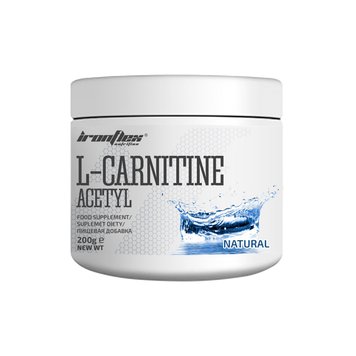 Карнітин IronFlex Acetyl L-carnitine, 200 г. 01857 фото