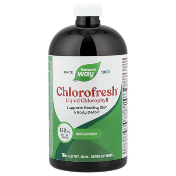 Хлорофіл Nature's Way Chlorofresh Liquid Chlorophyll 480 мл. (М'ята) 12429683 фото
