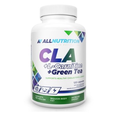 Добавка All Nutrition L-Carnitine + Green Tea + CLA, 120 капс. 122329 фото