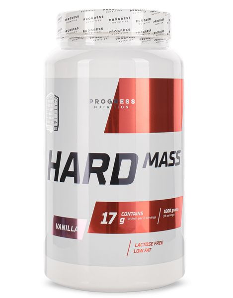 Гейнер Progress Nutrition Hard Mass, 1000 г. 02741 фото