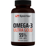 Омега Sporter Omega 3 Ultra Gold 55%, 90 софтгель. 12429578 фото