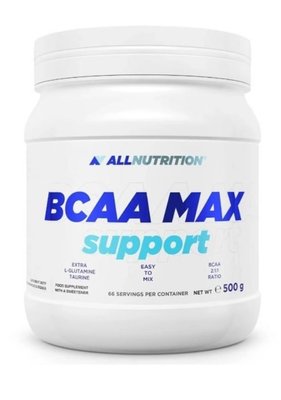 Амінокислоти All Nutrition BCAA Max Support, 250 г. (Полуниця) 04437 фото