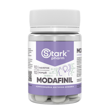 Добавка Stark Pharm Modafinil 100 мг, 60 таб. 123647 фото