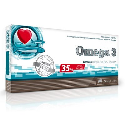 Омега OLIMP Omega 3 (35%) 1000 mg, 60 капс. 100764 фото