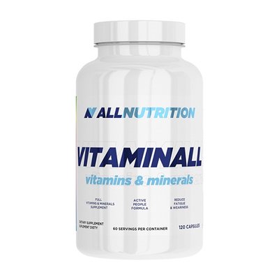 Мультивітаміни All Nutrition VitaminAll, 120 капс. 121963 фото