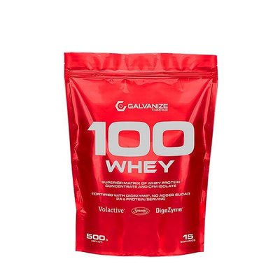 Протеїн сироватковий Galvanize Nutrition Whey, 500 г. (Полуниця - білий шоколад) 04152 фото