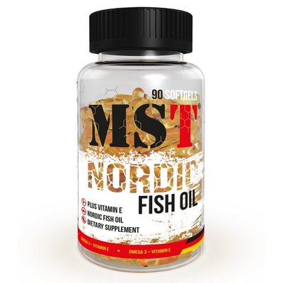 Омега MST Nordic Fish Oil, 90 капс. 122848 фото