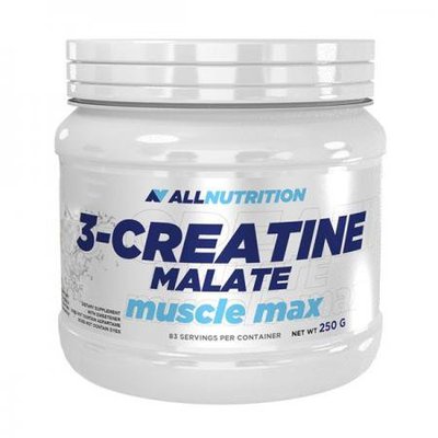 Креатин All Nutrition 3-Creatine Malate muscle max, 250 г. (Лимон) 04170 фото