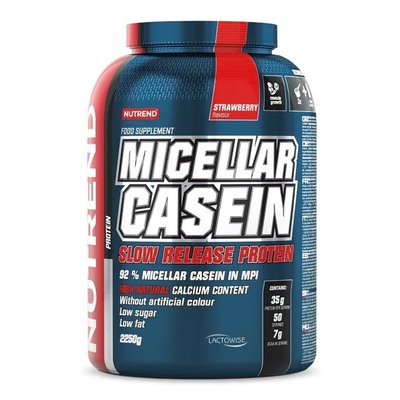 Протеин казеин Nutrend Micellar Casein, 2250 г. 03069 фото