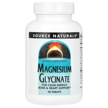 Магній Source Naturals Magnesium Glycinate 60 табл. 12429700 фото