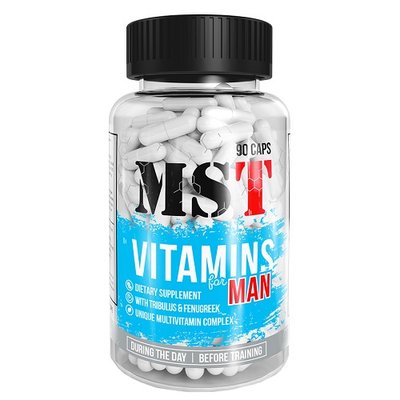 Витамины для мужчин MST Vitamin for Men, 90 капс. 122849 фото