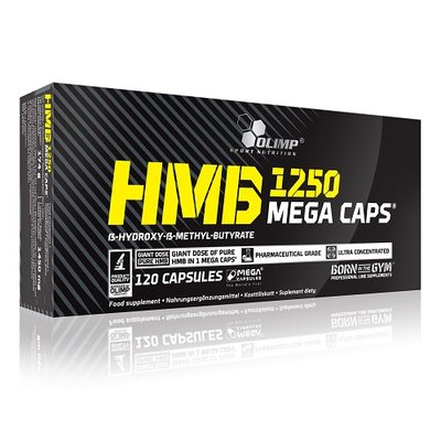 Добавка OLIMP HMB Mega Caps, 120 капс. 123396 фото