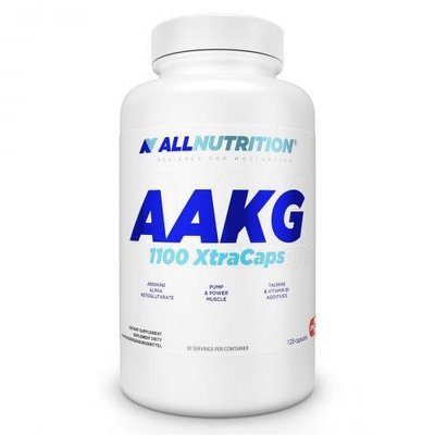 Аргінін All Nutrition AAKG Xtracaps, 120 капс. 121952 фото