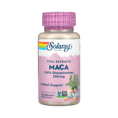Добавка Solaray Maca Root Extract 300 mg, 60 веганкапс 124612 фото