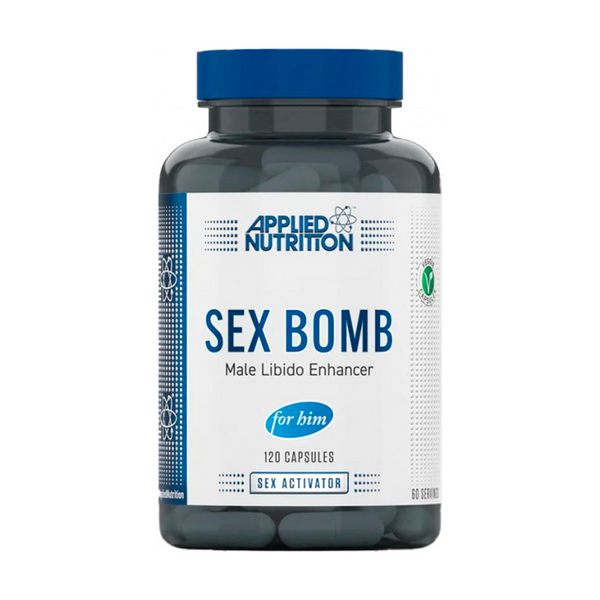 Підвищення лібідо Applied Nutrition Sex Bomb Male Libido Enhancer (Для нього), 120 капс. 1224042 фото