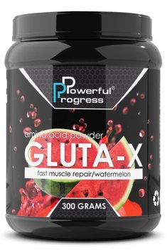 Глютамін Powerful Progress Gluta-X, 300 г. 03999 фото