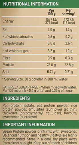 Веганський протеїн VPLAB Vegan Protein 500 г. (Шоколад) 12429623  фото