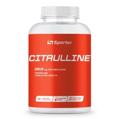 Цитрулін Sporter Citrulline, 90 капс. 123702 фото