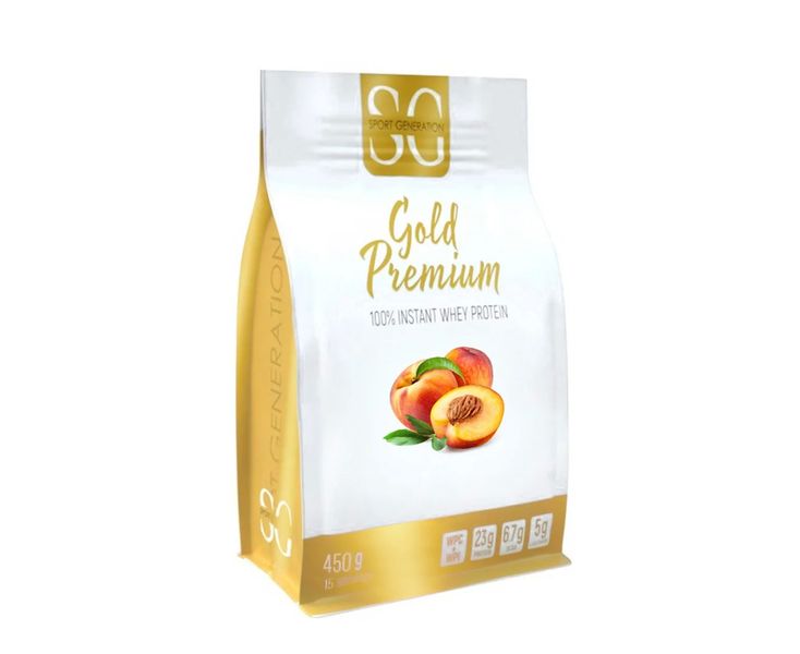 Протеїн сироватковий Sport Generation Gold Premium 100% Instant Whey Protein, 450 г. 04557 фото