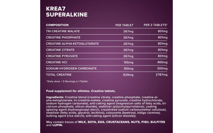 IronMaxx Креатин Krea7 Superalkaline 90 табл. 1224153 фото
