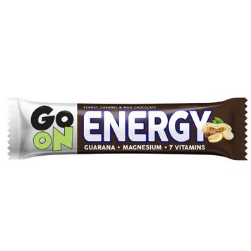 Протеїновий батончик GO ON ENERGY Bar "snickers"+ guarana, 50 г. 122572 фото