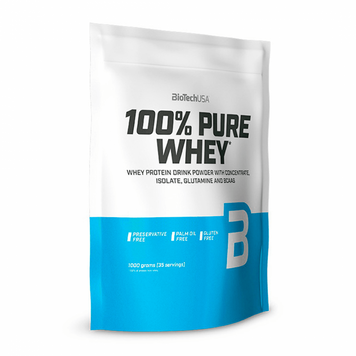 Протеїн сироватковий BiotechUSA 100% Pure Whey, 1000 г. 00961 фото