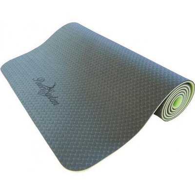 PowerSystem Килимок для йоги Fitness -Yoga Mat PREMIUM PS-4056 (Зелений) 100139 фото