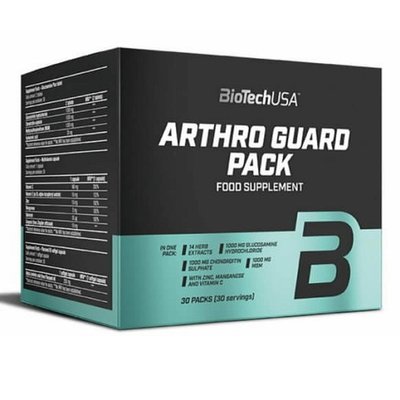 Добавка для суглобів BioTech Arthro Guard Pack, 30 пак. 122707 фото