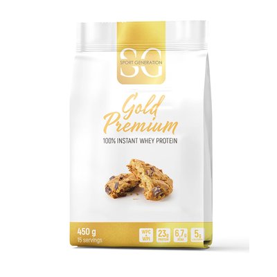 Протеин сывороточный Sport Generation Gold Premium 100% Instant Whey Protein, 450 г. 05164 фото