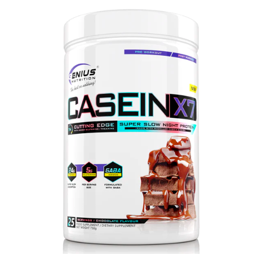 Протеин казеин Genius Nutrition Casein-X7, 750 г. 04860 фото