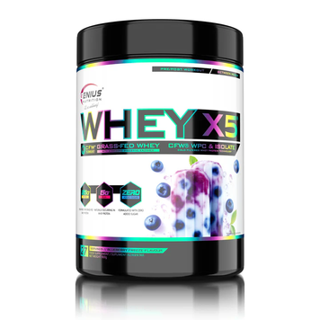 Протеїн сироватковий Genius Nutrition Whey-X5, 900 г. 123798 фото