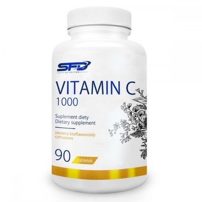 Витамин С SFD Nutrition Vitamine C 1000, 90 таб. 122509 фото