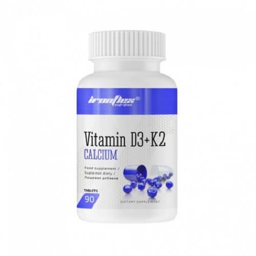 Витамин Д IronFlex Vitamin D3 + K2 Calcium, 90 таб. 121782 фото