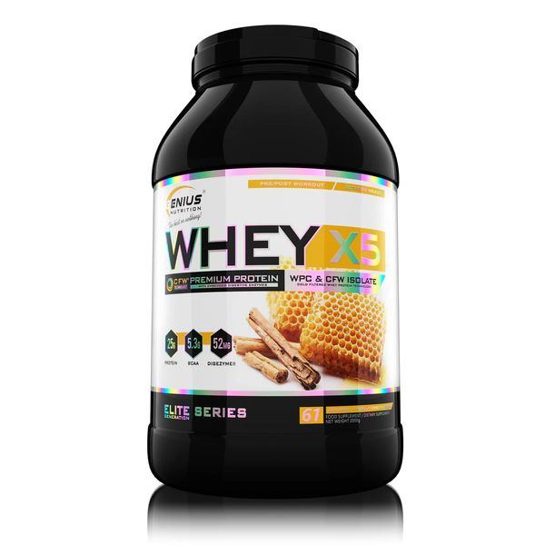 Протеїн сироватковий Genius Nutrition Whey-X5, 2000 г. 04802 фото