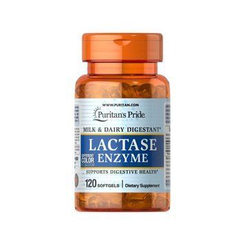 Добавка Puritan's Pride Lactase Enzyme 125 mg 120 капс. 12429352 фото