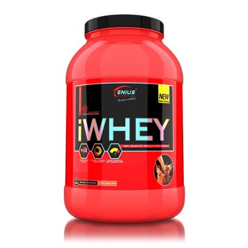 Протеїн сироватковий Genius Nutrition iWhey, 900 г. 04599 фото