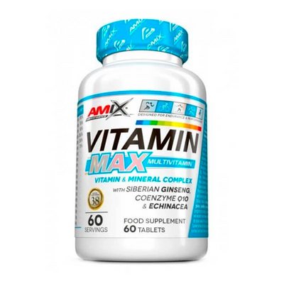 Мультивітаміни Amix Performance Vitamin Max Multivitamin, 60 табл. 124264 фото