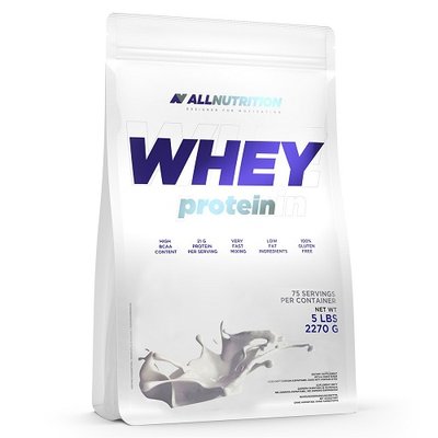 Протеїн сироватковий All Nutrition Whey Protein, 2270 г. (Банан) 04338 фото