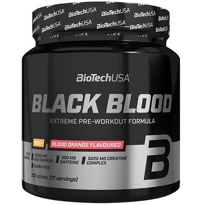 Передтрен BiotechUSA Black Blood, 330 г. 122712 фото