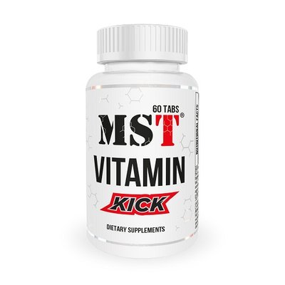 Мультивитамины MST Vitamin Kick, 60 таб. 123323 фото